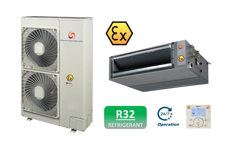 Ducted ATEX AC units R32