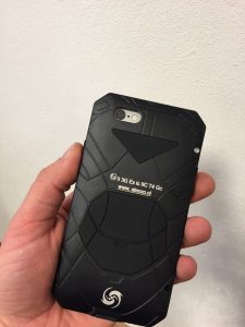 Back side of the iPhone Casing